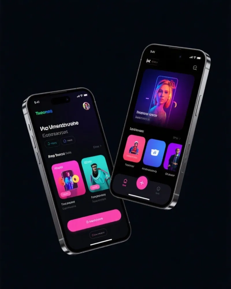 焦点娱乐 APP 界面展示
